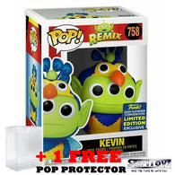 Disney Pixar : Toy Story - Alien Remix in Up Kevin Outfit #758 Pop Vinyl Funko SDCC 2020 Exclusive (Damaged Box)