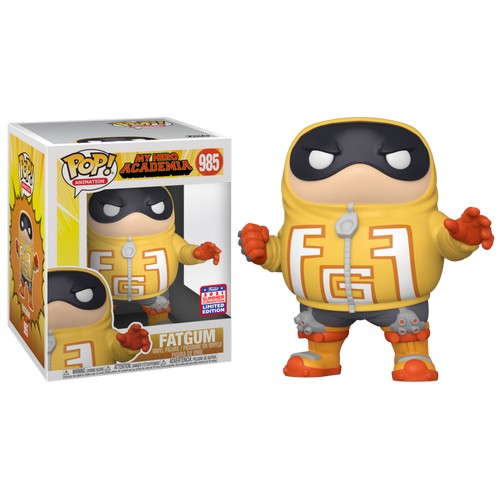 6" My Hero Academia Fatgum 985 Pop Vinyl Figure SDCC 2021 Funko www
