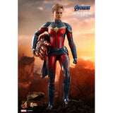 1:6 Avengers 4 : Endgame - Captain Marvel A.K.A Carol Danvers Brie Larson Figure MMS575 Hot Toys
