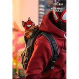 1:6 Marvel : Spider-Man Video Game : Miles Morales Bodega Cat Suit Figure VGM50 Hot Toys