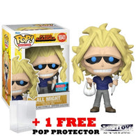 Anime : My Hero Academia - All Might with Bag and Umbrella #1041 Pop Vinyl Funko NYCC 2021 Exclusive