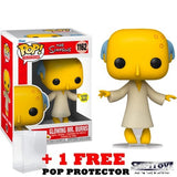 The Simpsons - Glowing Mr Burns Glow in the Dark (with chase*) #1162 Pop Vinyl Figure Funko
