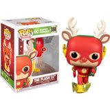 DC : Super Heroes - The Flash as Rudolph Christmas Holiday #356 Pop Vinyl Figure Funko