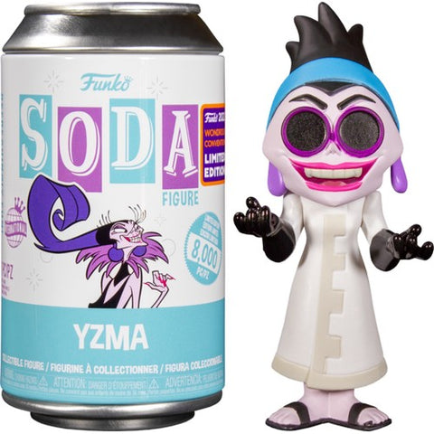 Disney : The Emperor’s New Groove - Yzma Laboratory (with *Chase) Vinyl SODA Figure in Collector Can Funko Exclusive WonderCon 2022
