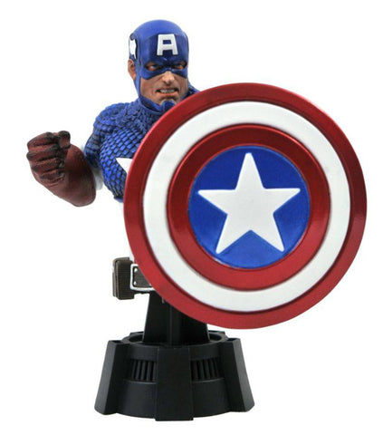 1:7 Marvel Comics - Captain America Bust Statue Diamond Select Toys