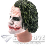 1:6 The Dark Knight Joker / heath ledger  Ver.01 Custom Male custom Head Sculpt Only