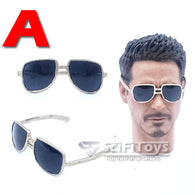1:6 Sunglasses glasses Custom Accessories suit Hawkeye and Tony Stark Figures