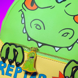 10" Nickelodean Rugrats - Reptar Faux Leather Mini Backpack Bag Loungefly Exclusive