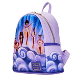 10" Disney : Hercules - Muses Clouds Faux Leather Mini Backpack Bag Loungefly