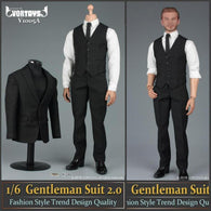 1/6 Male Custom Parts - Gentleman Suit Outfit Set 2.0 Vortoys