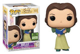 Disney : Beauty and the Beast 30th Anniversary - Belle in Green Dress w/ Book #1010 Pop Vinyl Funko ECCC 2021 Spring Convention Exclusive