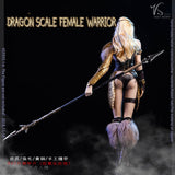 1:6 Dragon Scale Female Warrior Custom Figure Suit Set (Outfit Only)