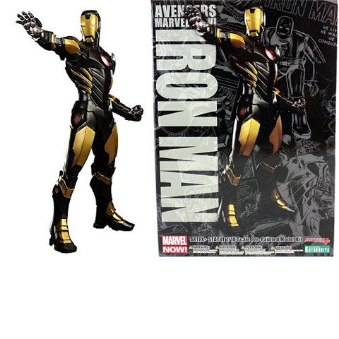 1:10 Avengers Now - Iron Man Black & Gold Statue MK158 ARTFX+ Kotobukiya