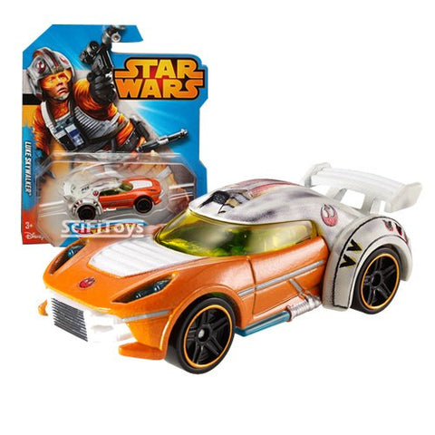 1:64 Star Wars Character Luke Skywalker X-wing Vehicle Car CGW38 Hot Wheels