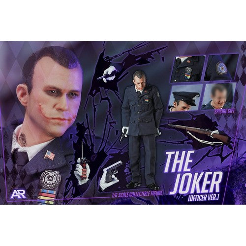 1:6 Batman - Joker Officer in Police Uniform Male Custom Figure Set (LAST CHANCE)