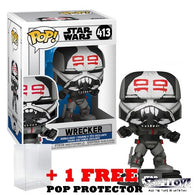 Star Wars : The Clone Wars - Wrecker #413 Pop Vinyl Figure Funko