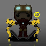 6" Marvel : Iron Man 2 - Iron Man Mark IV with Gantry Glow in the Dark Deluxe Pop Vinyl Figure Funko Exclusive
