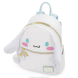 11" Sanrio - Cinnamoroll Cosplay Faux Leather Mini Backpack Bag Loungefly