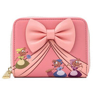 Disney 70th Anniversary : Cinderella - Bow Zip Around Wallet Loungefly