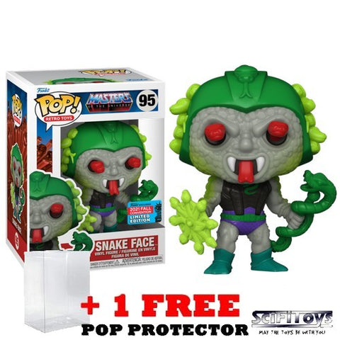 Anime : Masters of the Universe - Snake Face #95 Pop Vinyl Funko NYCC 2021 Exclusive