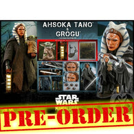 (PREORDER) 1:6 Star Wars : The Mandalorian - Ahsoka Tano & Grogu Figure Set DX21 Hot Toys