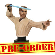 (PREORDER) 1:7 Star Wars : The Clone Wars - Obi-Wan Kenobi Bust Statue Diamond Select Toys