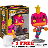 Marvel : Avengers - Captain Marvel Blacklight #908 Pop Vinyl Figure Funko Exclusive
