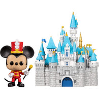 Disneyland 65th Anniversary - Mickey Mouse with Sleeping Beauty Castle #21 Pop Town Vinyl Figure Funko Exclusive