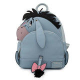 10" Disney : Winnie the Pooh - Eeyore Cosplay Faux Leather Mini Backpack Loungefly
