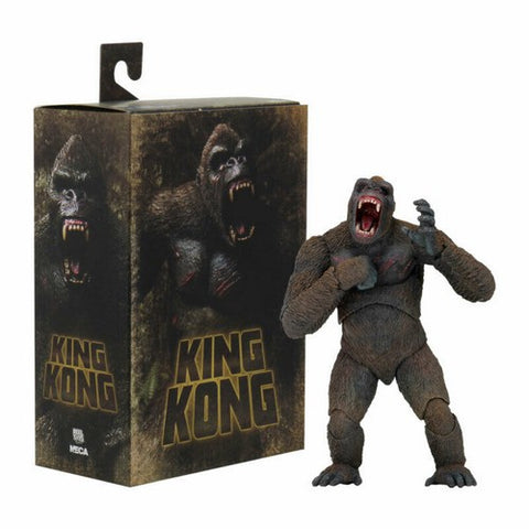 1:10 8" King Kong Movie - King Kong 2 Head Sculpts Action Figure NECA