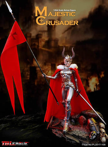 1/6 Scale Majestic Crusader Female Figure Phicen TBLeague PL2017-108 –  www.scifi-toys.com