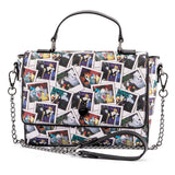 8" Disney - Villains Club Polaroid Faux Leather Crossbody Bag Loungefly