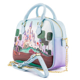 9" Disney Princess - Sleeping Beauty Castle Faux Leather Crossbody Bag Loungefly