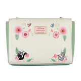 7" Disney : Bambi - Springtime Gingham Faux Leather Crossbody Bag Loungefly