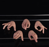 1:6 scale Kato Eagle Gold Finger male Hand  for custom / Doctor strange hand set