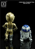 Star Wars - C-3PO and R2-D2 Hybrid Metal Figuration Hero Cross