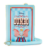 10" Disney : Dumbo - Book Faux Leather Convertible Crossbody Backpack Bag Loungefly