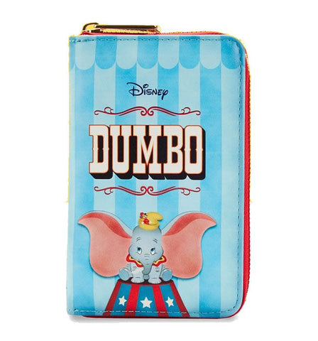 4" Disney : Dumbo - Book Faux Leather Zip Around Wallet Loungefly
