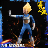 1:6 Anime : Dragon Ball Z - Son Goku / Vegeta Super Saiyan Male Custom Figure Set