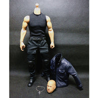 1:6 Fast and Furious - Vin Diesel Male Custom Figure Set Wolfking (Outfit and Headsculpt Only)