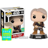 Star Wars : The Force Awakens - Han Solo with Bowcaster #115 Pop Vinyl Funko SDCC  2016 Exclusive