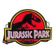 9" Jurassic Park - Logo Debossed Faux Leather Crossbody Bag Loungefly