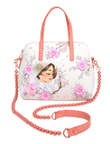 9" Star Wars -Princess Leia Floral Faux Leather Crossbody Bag Loungefly Exclusive