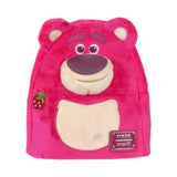 10" Disney : Toy Story 3 - Lotso Bear Strawberry Scented Plush Mini Backpack Bag Loungefly