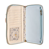 8" Disney 95th Anniversarry : Winnie the Pooh - Parade Faux Leather Zip Around Wallet Loungefly