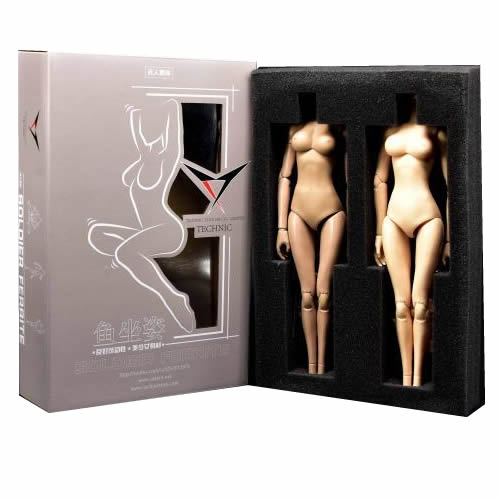 1:6 Female body “Mermaid Posture” Dual Pack