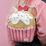 10" Disney : The Aristocats - Marie Sweets Cupcake Faux Leather Mini Backpack Bag Loungefly