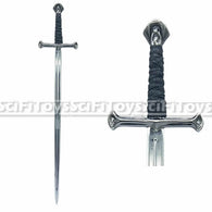 1:6 sixth Scale Metal European Knight Long Sword Custom Weapon