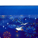 7" Disney : The Little Mermaid - Fireworks Glow in the Dark Faux Leather Crossbody Bag Loungefly
