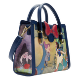 7" Disney : Snow White and the Seven Dwarfs - Scenes Faux Leather Crossbody Bag Loungefly